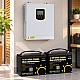 3,5 кВт LiFePO4 Комплект резервного живлення інвертор Daxtromn Power + 2 Акумулятори 12V/100Ah GoKWh Mini для будинку, квартири